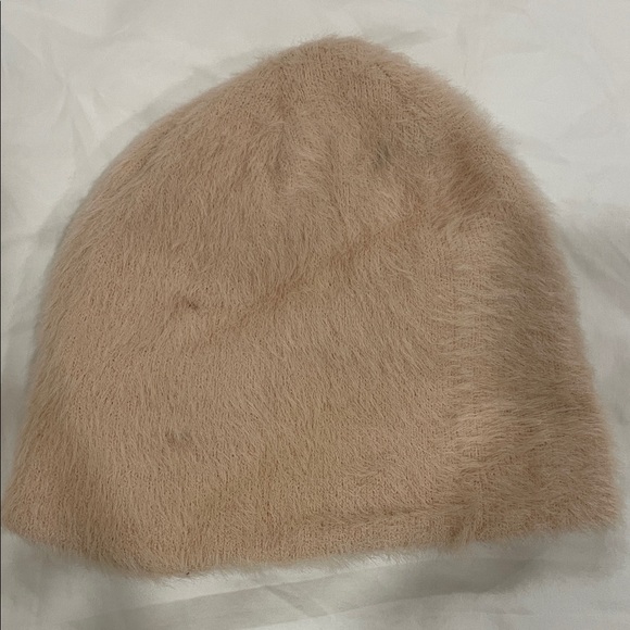 Soft Pink Beanie with Embellishments - Picture 4 of 4